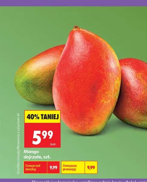 Mango dojrzałe