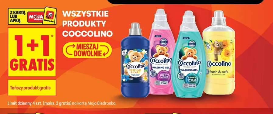 Produkty Coccolino +4 warianty