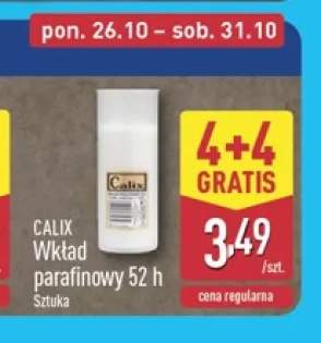 Wkład parafinowy 52 h Calix
