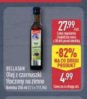 Olej z czarnuszki tłoczony na zimno Bellasan