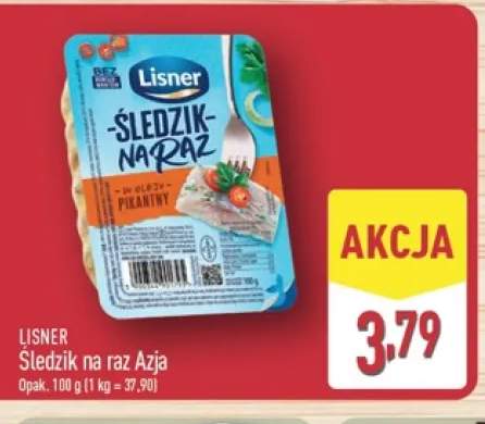 Śledzik na raz Azja Lisner