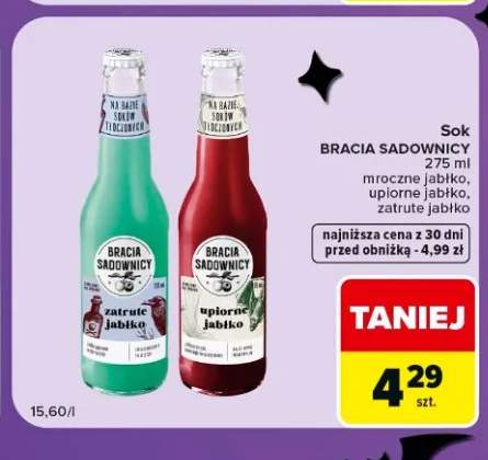 Sok upiorne jabłko Bracia Sadownicy +2 warianty