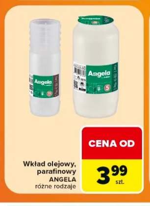 Wkład parafinowy Angela +1 wariant