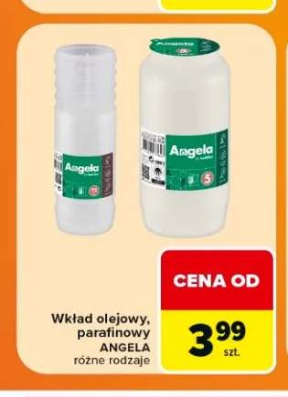 Wkład olejowy Angela +1 wariant