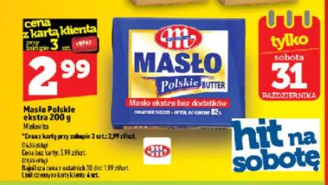 Masło Polskie ekstra Mlekovita