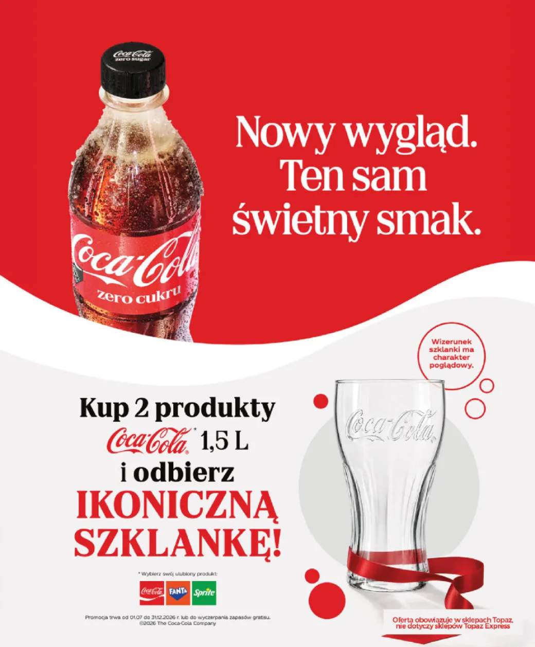 Napój gazowany Coca-Cola Zero Cukru