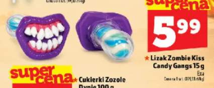 Lizak Zombie Kiss Candy Gangs Exa