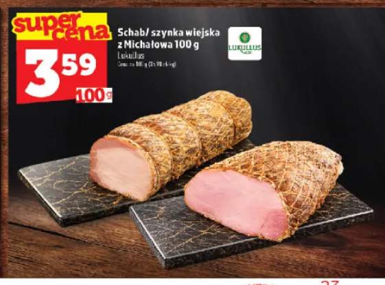 Schab wiejski z Michałowa Lukullus +1 wariant