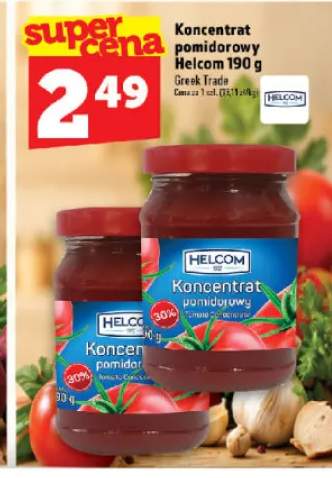 Koncentrat pomidorowy Helcom