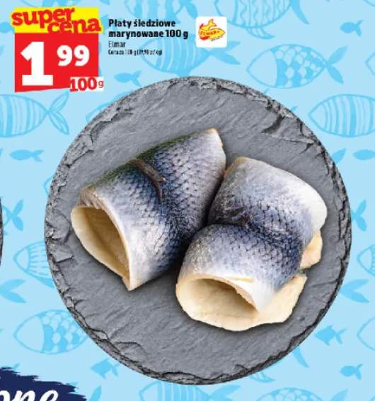 Płaty śledziowe marynowane Elmar