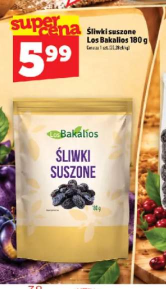 Śliwki suszone Los Bakalios