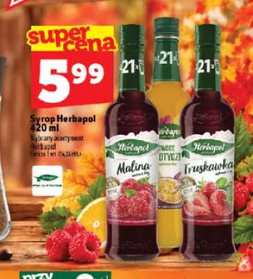 Syrop Herbapol Malina +2 warianty