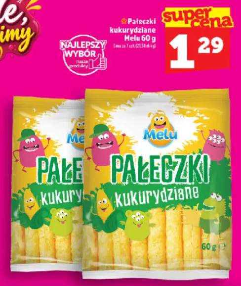 Pałeczki kukurydziane Melu
