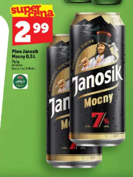 Piwo Janosik Mocny