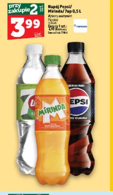 Napój gazowany Pepsi 0,5 l +2 warianty
