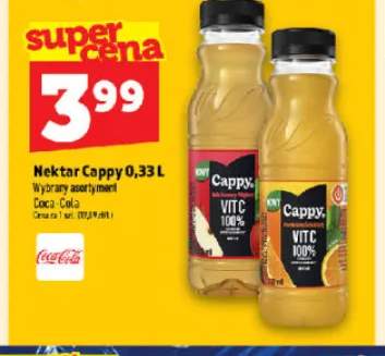 Nektar Cappy jabłkowy mętny +1 wariant