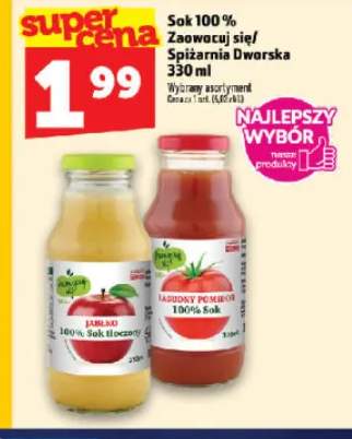 Sok tłoczony jabłko Zaowocuj się! 100% +1 wariant