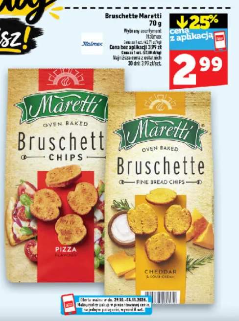 Bruschette Maretti pizza +1 wariant