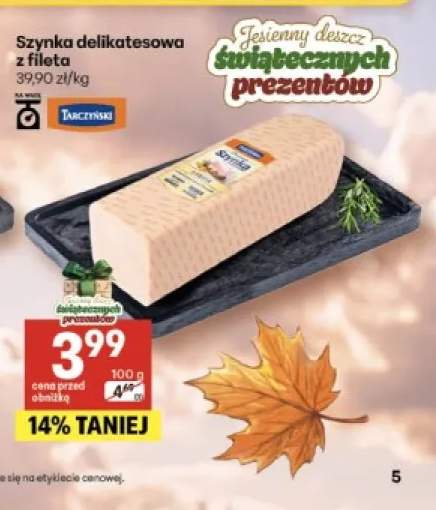 Szynka delikatesowa z fileta Tarczyński
