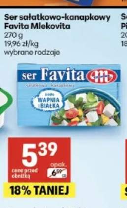 Ser sałatkowo-kanapkowy Favita Mlekovita