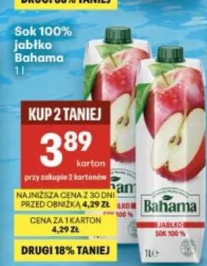 Sok jabłko Bahama 100%