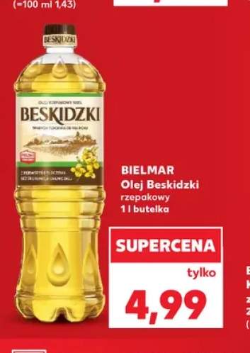 Olej rzepakowy Beskidzki Bielmar
