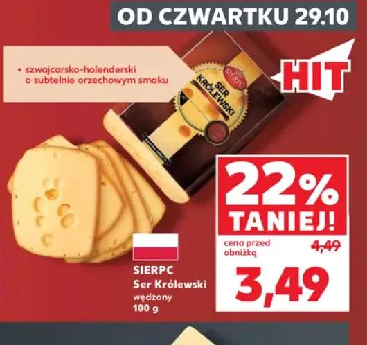 Ser Królewski wędzony Sierpc