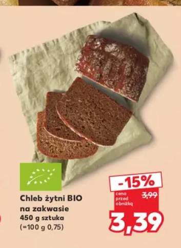 Chleb żytni BIO na zakwasie