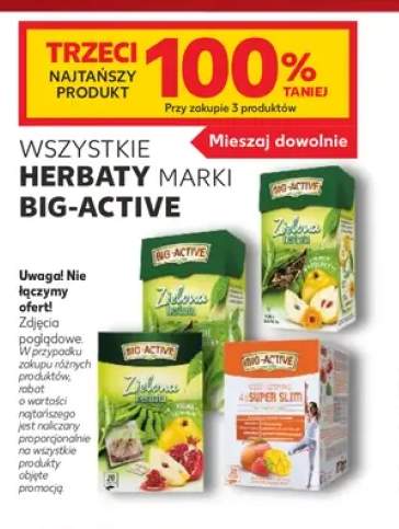 Herbaty marki Big-Active +4 warianty