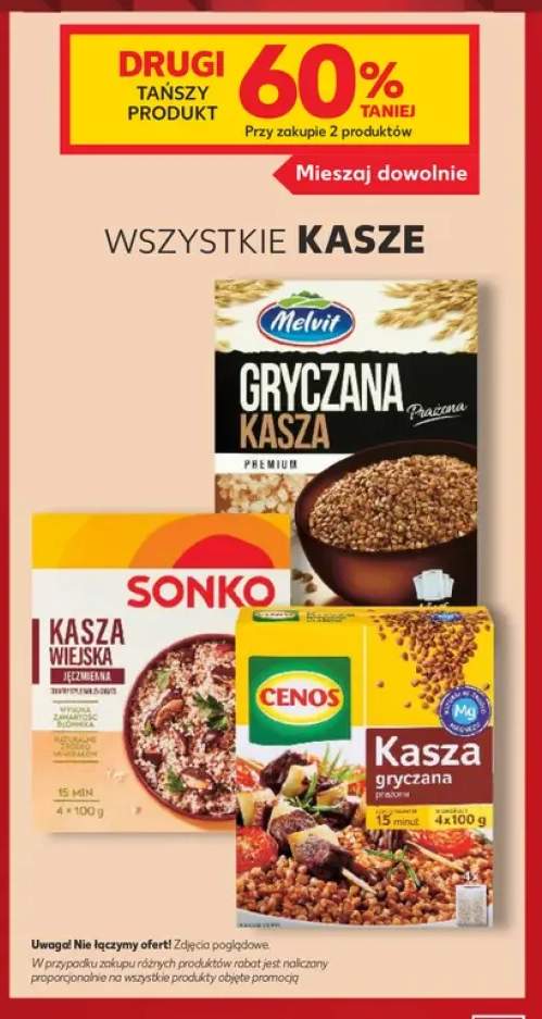 Kasze +3 warianty