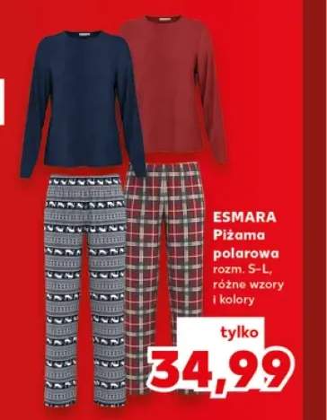 Piżama polarowa Esmara