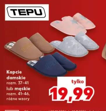 Kapcie damskie Tepu +1 wariant