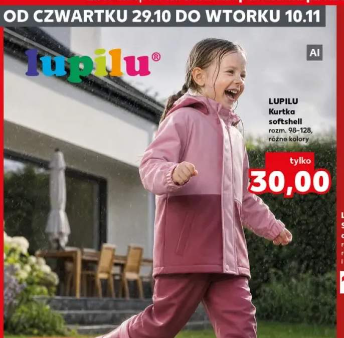 Kurtka softshell Lupilu