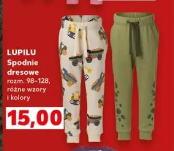 Spodnie dresowe Lupilu