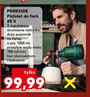 Pistolet do farb 20V Parkside