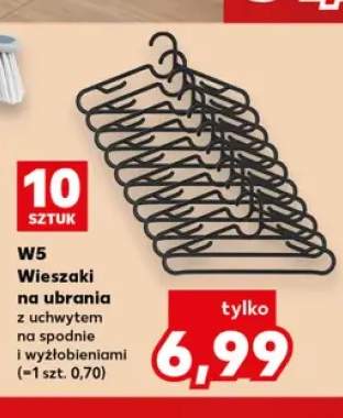 Wieszaki na ubrania W5