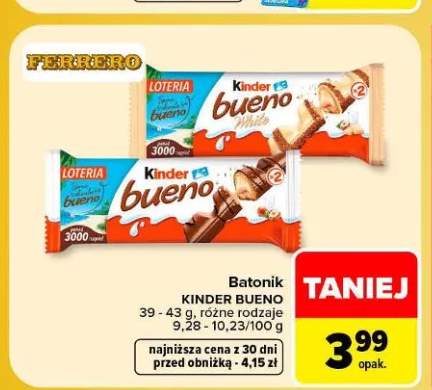 Batonik Kinder Bueno