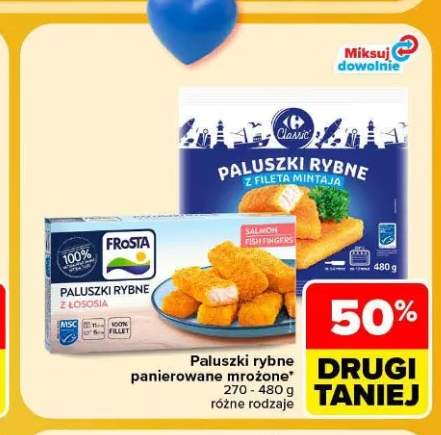 Paluszki rybne z łososia Frosta +1 wariant