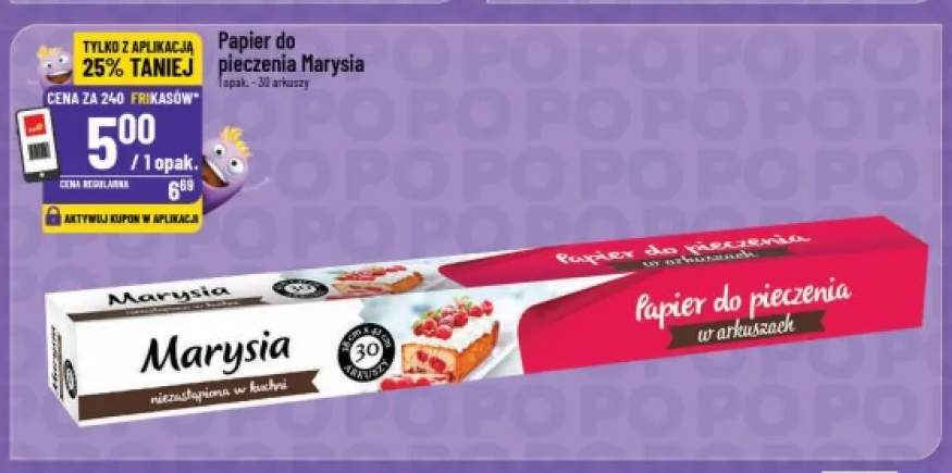 Papier do pieczenia Marysia