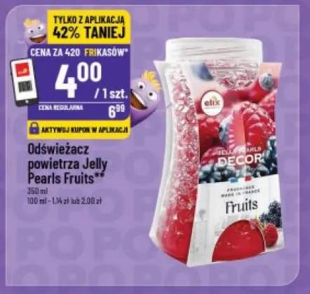 Odświeżacz powietrza Jelly Pearls Fruits Elix