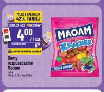 Gumy rozpuszczalne Maoam Kracher
