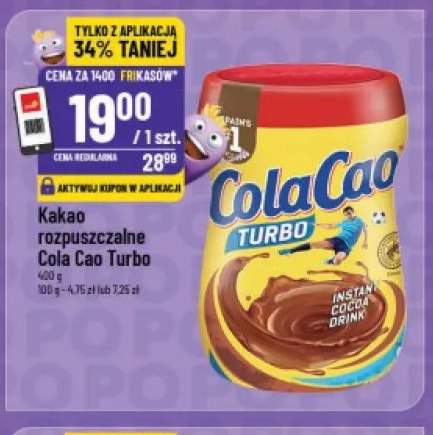 Kakao rozpuszczalne Cola Cao Turbo