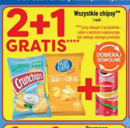 Wszystkie chipsy +3 warianty