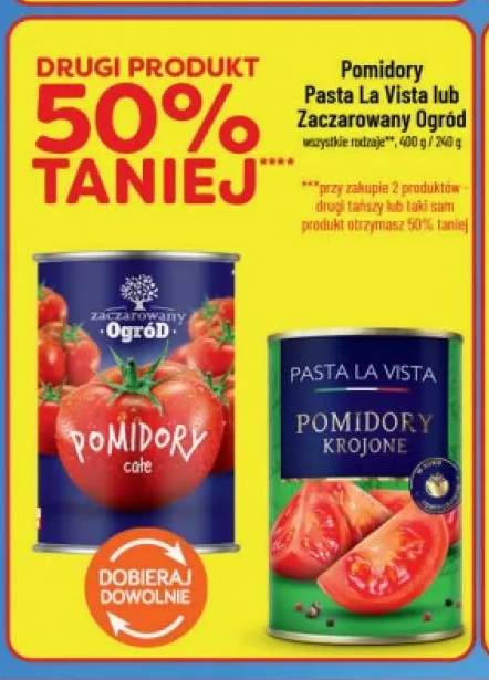 Pomidory całe Zaczarowany Ogród +1 wariant
