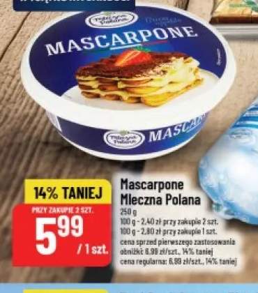 Mascarpone Mleczna Polana