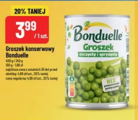 Groszek konserwowy Bonduelle