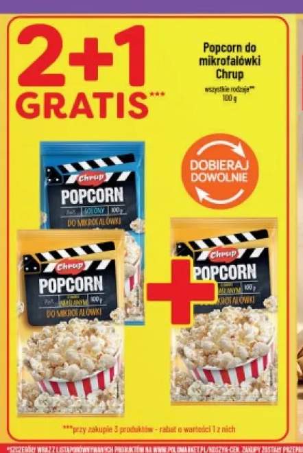 Popcorn do mikrofalówki Chrup