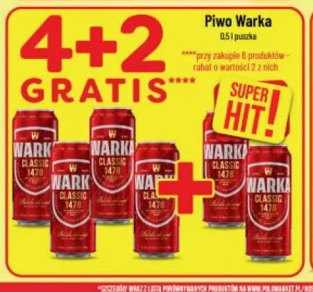 Piwo Warka Classic