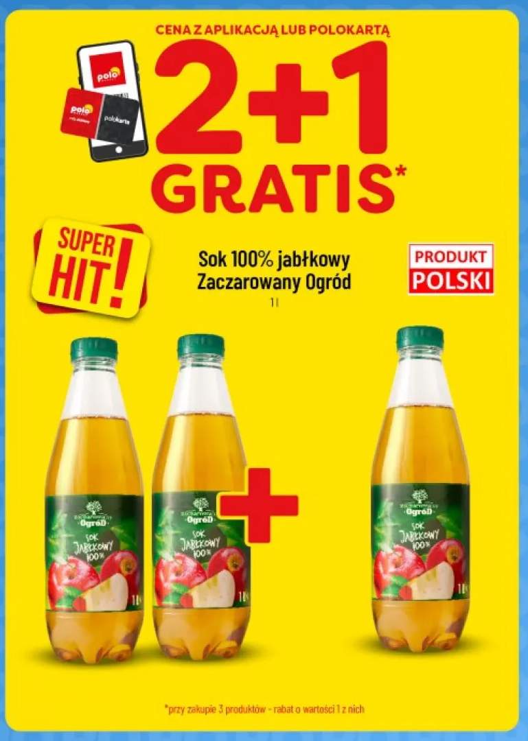 Sok jabłkowy Zaczarowany Ogród 100%