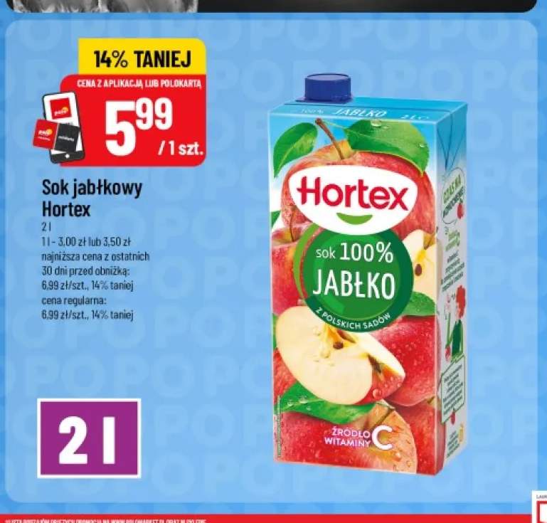 Sok jabłkowy Hortex